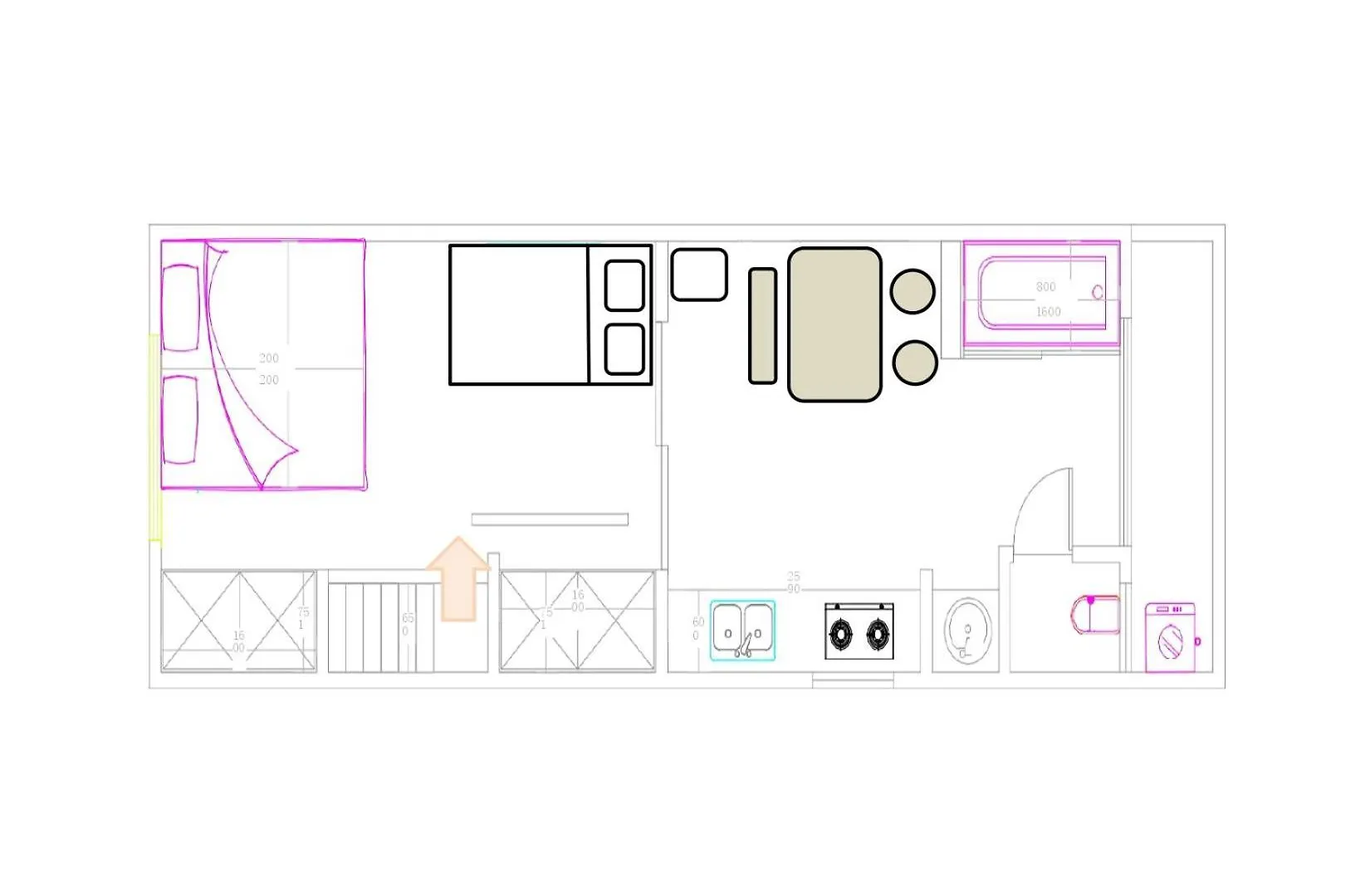 海遊館＆Usjへアクセス便利、過客ノ家ー弁天201 Apartment Osaka